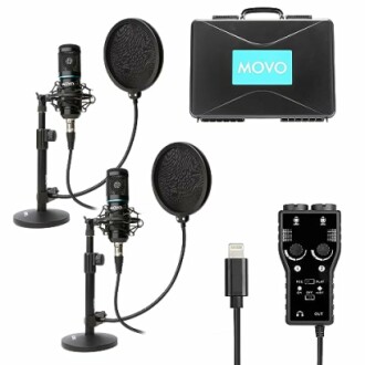 Movo iPhone Podcast Equipment Bundle